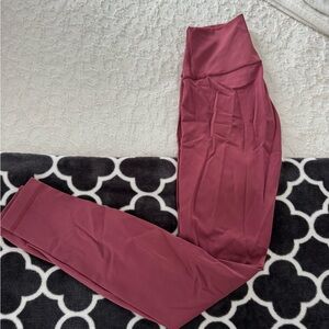 Lululemon Wunder Under Mauve Leggings